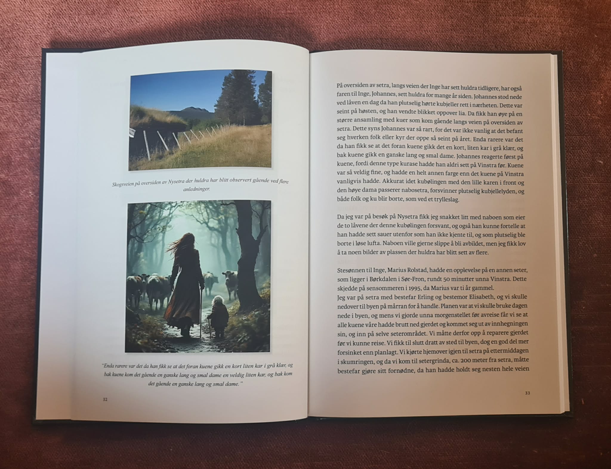 Møter med huldrer og småfolk i Norge- Innbundet